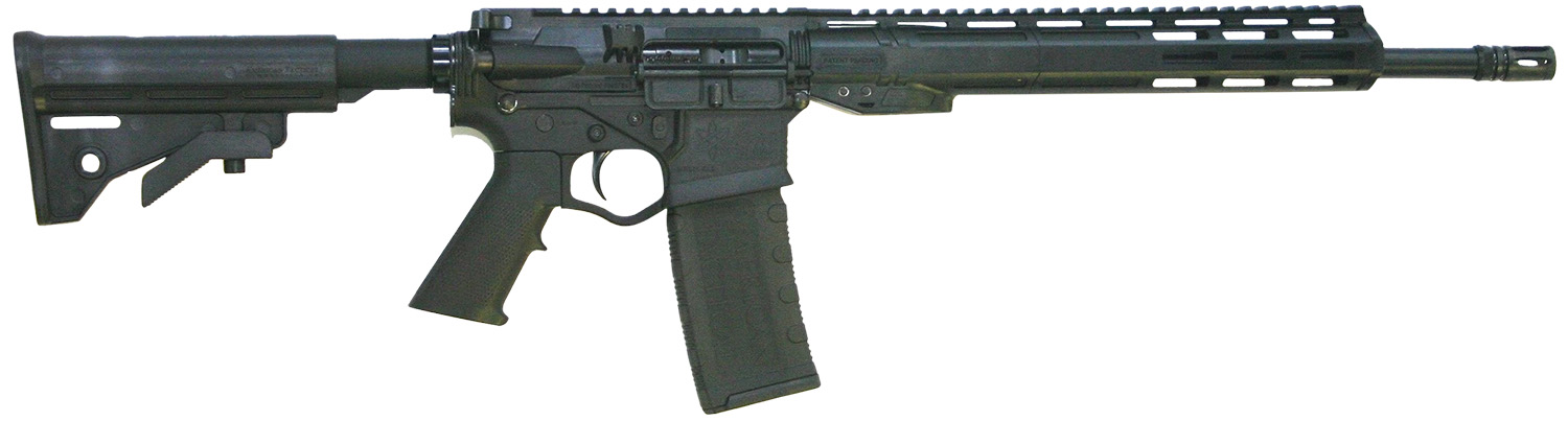 ATI ATIGAX30013ML Alpha Maxx  300 Blackout 30+1 16″ Black Threaded Barrel, Black Picatinny Rail Polymer Receiver, 13″ Polymer Handguard, ATI MM4 Black Synthetic Stock, Black Polymer Grip, Right Hand