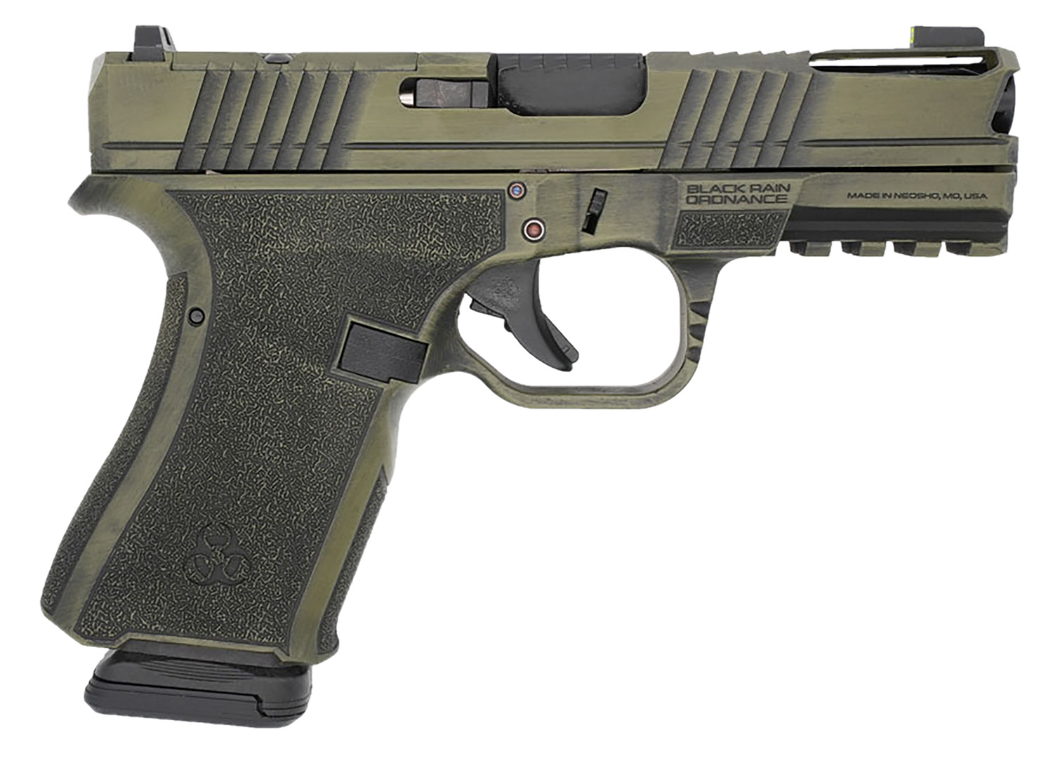 Black Rain Ordnance FLP9MMBGB 9mm Compact 15+1