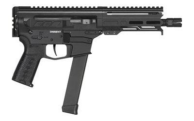 CMMG Dissent MKGS 9mm Pistol 6.5in Cerakote Black
