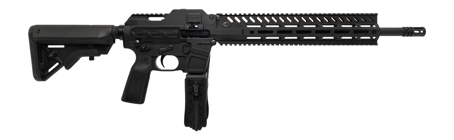 Freedom Ordance FM9D16-BLK FM9D  9mm Luger 33+1 16″ Black Anodized Barrel, Black Anodized Receiver, Black Polymer Grip