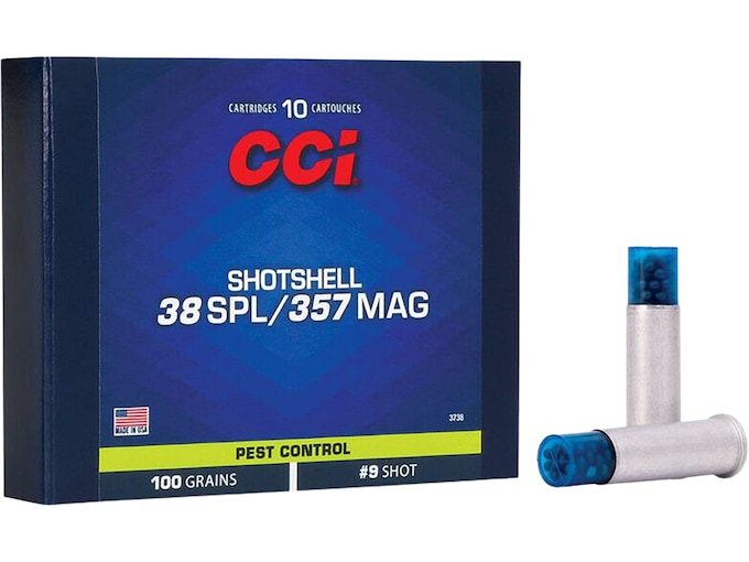 Get CCI Shotshell 38 Special Ammo 100 Grain Lead Shot 200 rounds Online