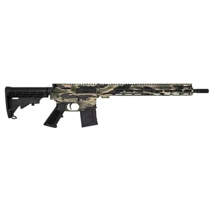 GLFA .223 Wylde Rifle .223 Wylde 30rd Magazine 16″ Threaded Barrel Green Camo with 15.25″ Handguard