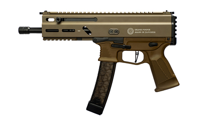 Grand Power Stribog SP9A1 9mm 8in Threaded FDE 30rd