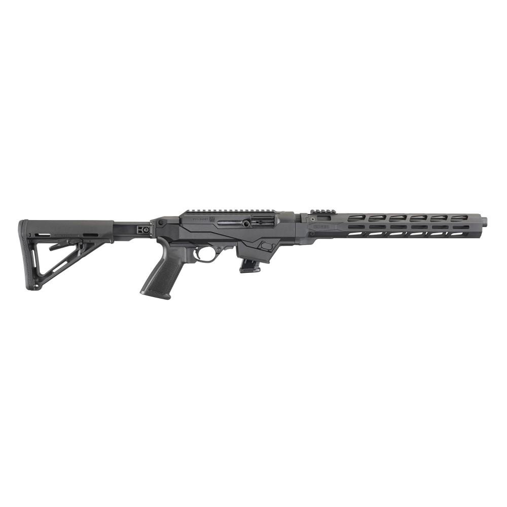 Ruger PC Carbine 9mm Luger 10rd Magazine 16.12″ Barrel Black Fixed Black Synthetic Chassis