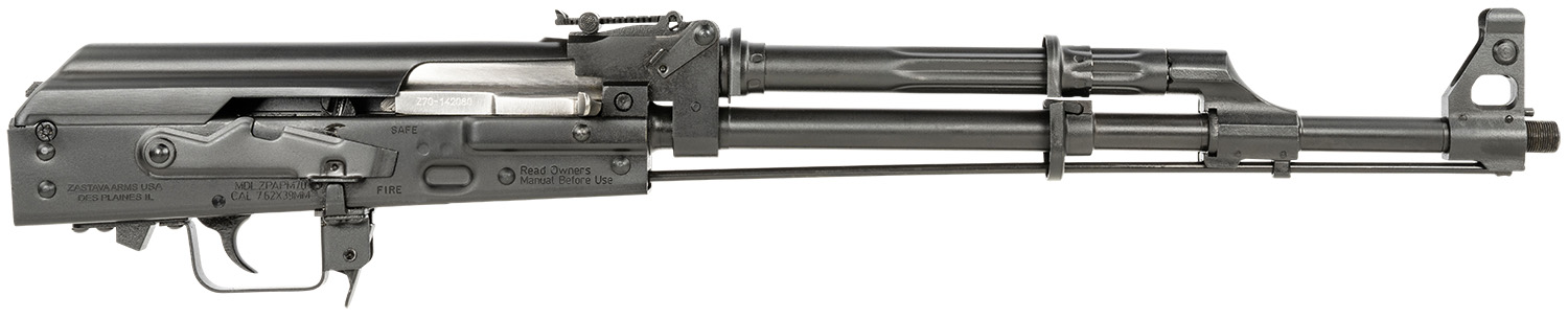 Zastava Arms Usa ZR7762BA ZPAPM70  7.62x39mm 16.25″ Black Barrel/Rec, No Furniture or Mag Included