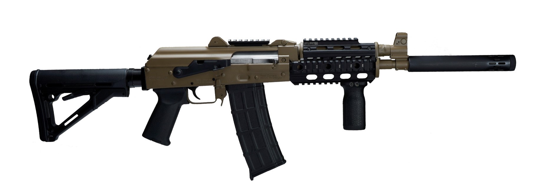 Zastava ZPAP85 5.56 NATO FDE Cerakote Magpul CTR 30+1